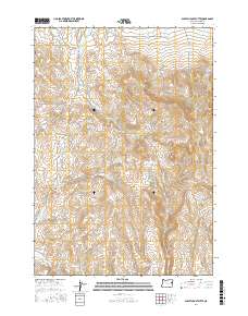 Scratch Post Butte 2017 topographic map thumbnail