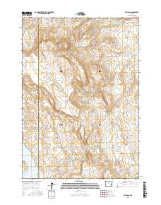 Selle Gap 2017 topographic map preview