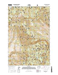 Sharp Ridge 2017 topographic map thumbnail