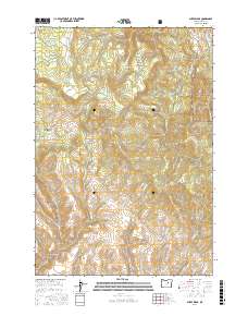 Sheep Ridge 2017 topographic map thumbnail