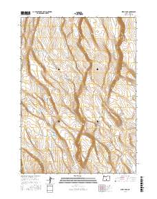 Sheep Rock 2017 topographic map preview