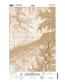 Sherars Bridge 2017 topographic map thumbnail