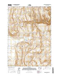 Shumway Reservoir 2017 topographic map thumbnail