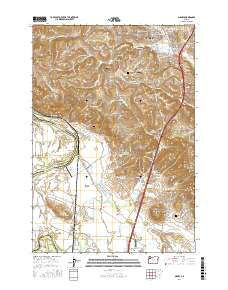 Sidney 2017 topographic map thumbnail