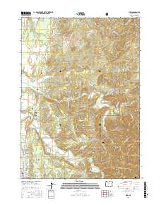 Sixes 2017 topographic map thumbnail