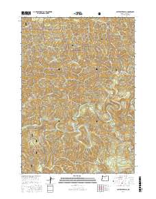 Smith River Falls 2017 topographic map preview