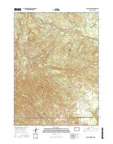 Soda Mountain 2017 topographic map thumbnail