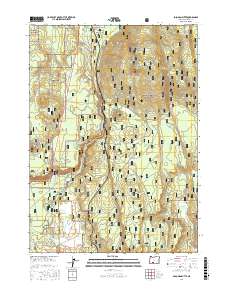 Soloman Butte 2017 topographic map thumbnail