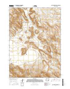 South Fork Reservoir 2017 topographic map thumbnail
