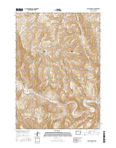 South Mountain 2017 topographic map thumbnail