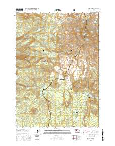 South Sister 2017 topographic map thumbnail