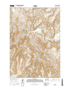 Spray 2017 topographic map thumbnail