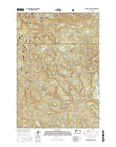 Springer Mountain 2017 topographic map thumbnail