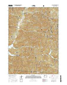 Mule Mountain 2017 topographic map thumbnail