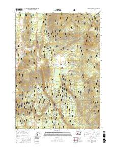Stams Mountain 2017 topographic map thumbnail