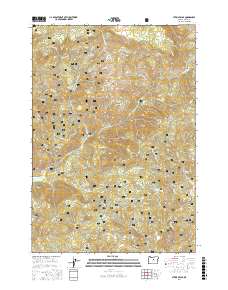 Steins Pillar 2017 topographic map thumbnail