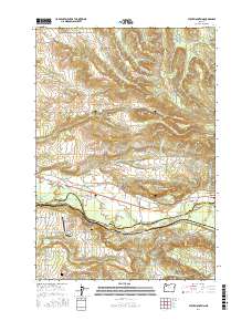 Stout Mountain 2017 topographic map thumbnail