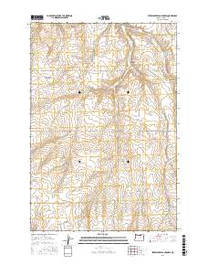 Strawberry Canyon SW 2017 topographic map thumbnail