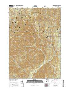 Sugarpine Creek 2017 topographic map thumbnail