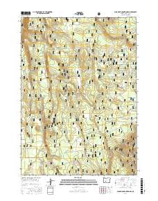 Sugarpine Mountain NW 2017 topographic map thumbnail