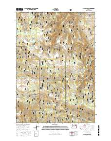 Sullivan Gulch 2017 topographic map thumbnail