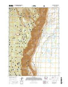 Summer Lake 2017 topographic map thumbnail