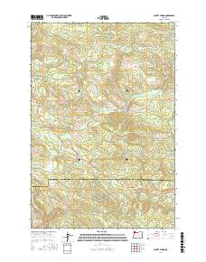 Sunset Spring 2017 topographic map thumbnail