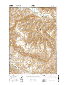 Sutton Mountain 2017 topographic map thumbnail
