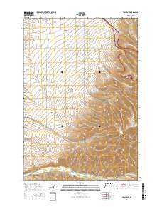 Table Rock 2017 topographic map thumbnail