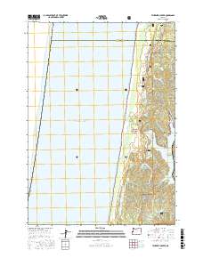 Tahkenitch Creek 2017 topographic map thumbnail
