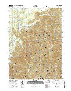 Takilma 2017 topographic map thumbnail