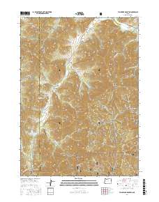 Tallowbox Mountain 2017 topographic map thumbnail