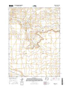 The Basin 2017 topographic map thumbnail