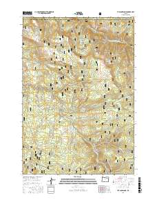 The Cockscomb 2017 topographic map thumbnail