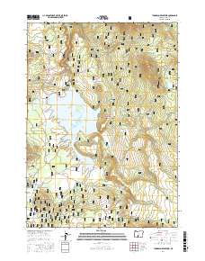 Thompson Reservoir 2017 topographic map thumbnail