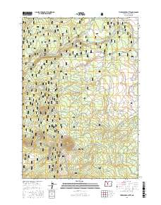 Three Creek Butte 2017 topographic map thumbnail