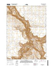 Three Forks 2017 topographic map thumbnail