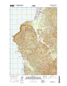 Tillamook Head 2017 topographic map thumbnail
