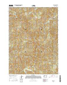 Tioga 2017 topographic map thumbnail