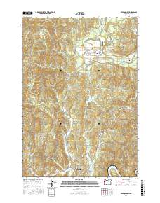 Toledo North 2017 topographic map thumbnail