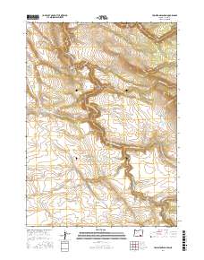 Tombstone Canyon 2017 topographic map thumbnail