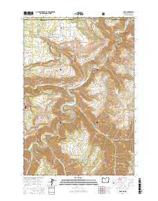 Troy 2017 topographic map thumbnail