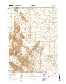 Turnbull Peak 2017 topographic map thumbnail