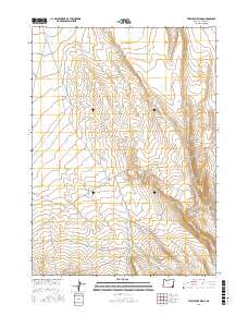 Twelvemile Ridge 2017 topographic map thumbnail