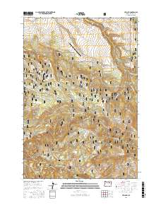 Ukiah SE 2017 topographic map thumbnail
