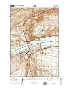 Umatilla 2017 topographic map thumbnail