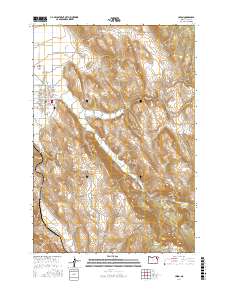 Union 2017 topographic map thumbnail