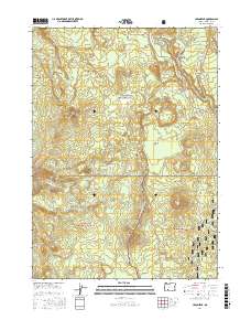 Union Peak 2017 topographic map thumbnail