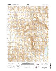 Upton Mountain 2017 topographic map thumbnail
