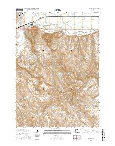 Vale East 2017 topographic map thumbnail